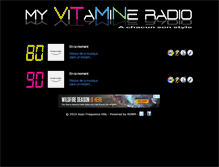 Tablet Screenshot of myvitamineradio.com